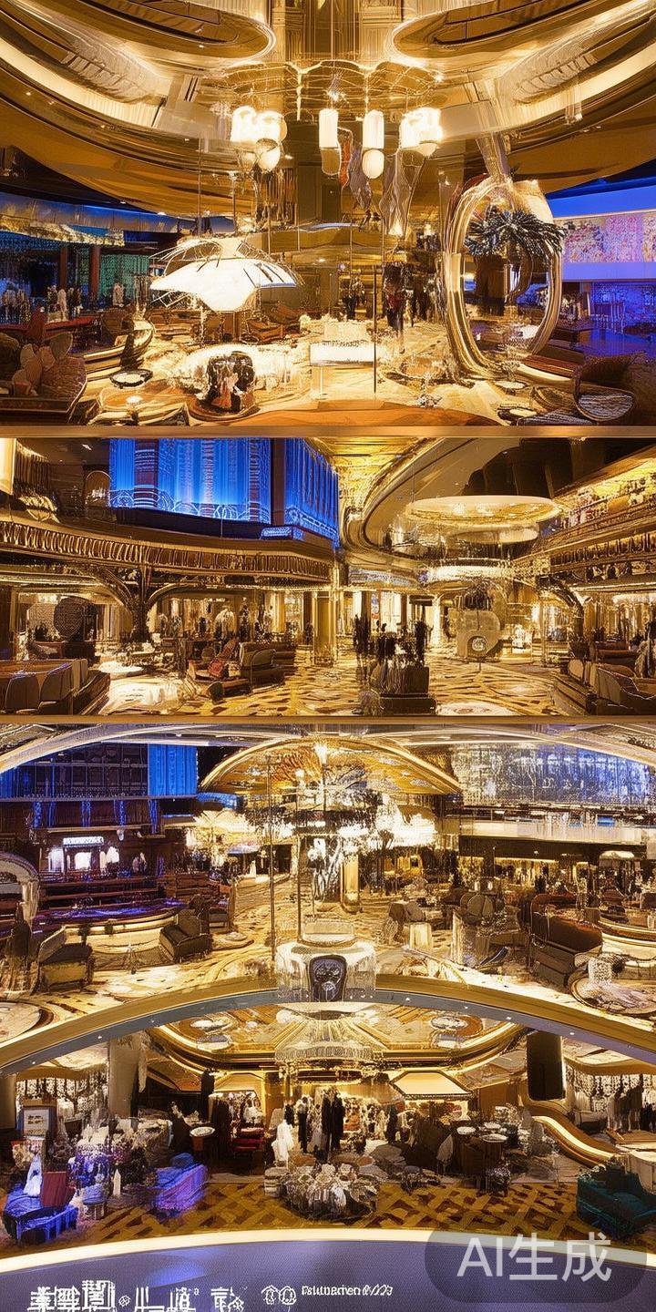 配套设施一应俱全
酒店内部配备了大型赌场、购物中