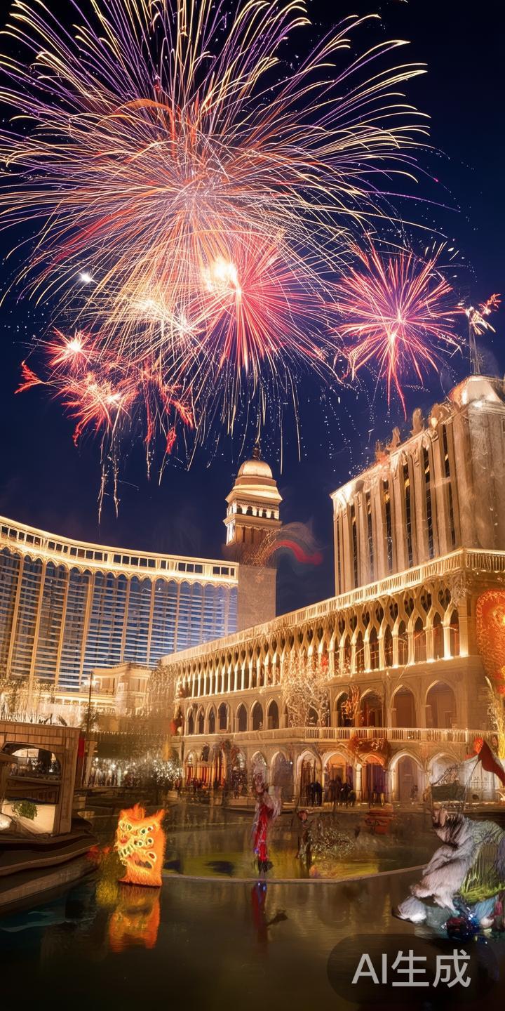 澳门威尼斯人除夕夜特别节目安排,带你沉浸浓厚新年氛围感受盛大庆典盛宴 为迎接农历新年的到来,澳门威尼斯人精心策划了多场特