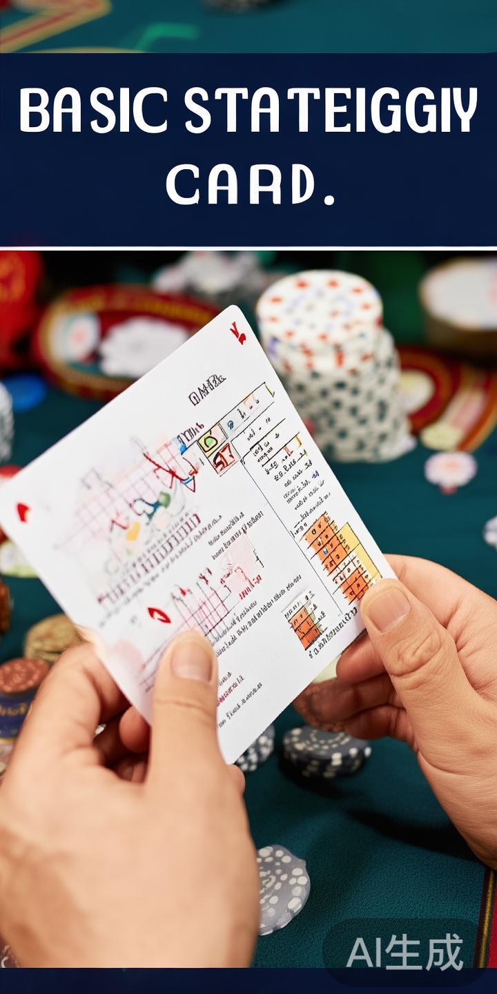 对于二十一点（21点）游戏，建议注重“基本策略卡”