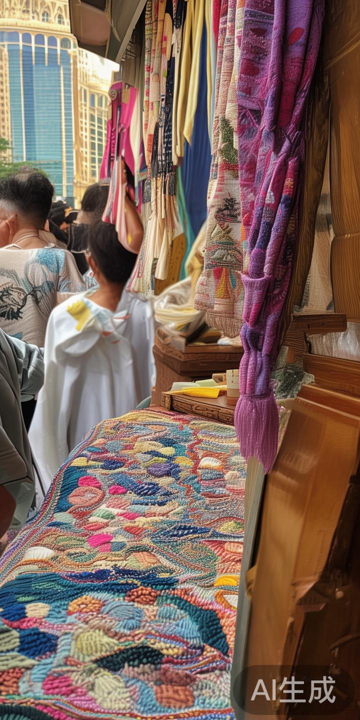 深入揭秘澳门威尼斯人独特手工艺品与土特产的精彩魅力 此外,澳门的手工刺绣同样享有盛誉,细腻的针脚与丰富